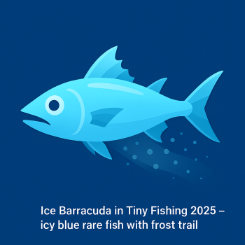 Ice Barracuda – Frozen Rare Fish in Tiny Fishing 2025 Ice Barracuda – Frozen Rare Fish in Tiny Fishing 2025