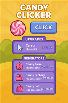 Candy Clicker – The Sweetest Browser Idle Game That Keeps You Clicking Candy Clicker – The Sweetest Browser Idle Game That Keeps You Clicking